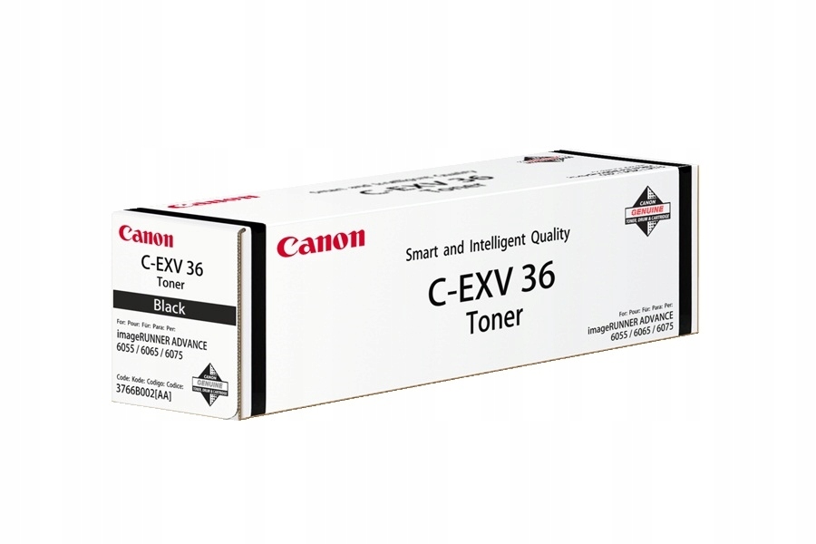 Toner Canon C-exv 36 3766B002 Čierny originálny toner pre tlačiarne 6255, 6265i, 6055i