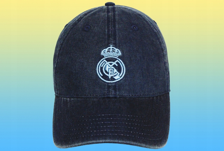 CZAPKA Z DASZKIEM REAL MADRYT MĘSKA STONE BLUE Rozmiar uniwersalny