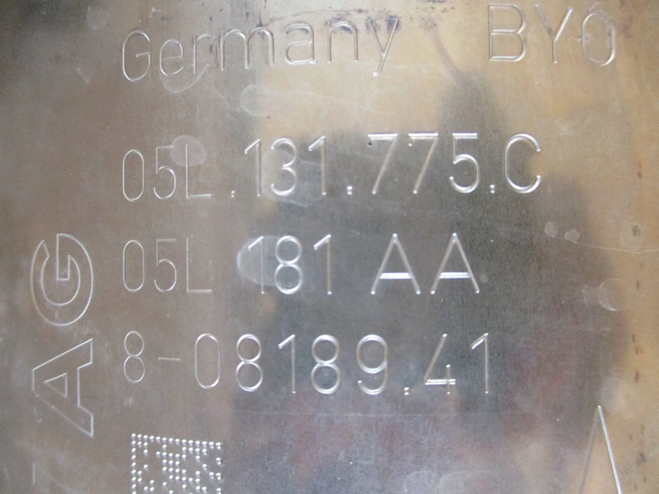 filter CZASTEK STALYCH DPF catalyst AUDI A6 C8 A7 A4 B9