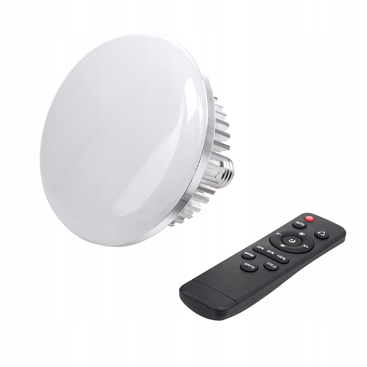 

Żarówka Led 150W E27 z pilotem 3000K 5500K 6500K