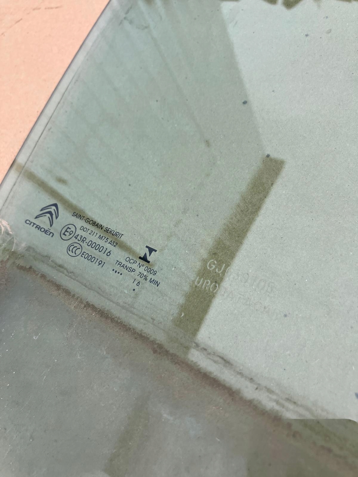 window door right front CITROEN C4 PICASSO II KROTKI 16 ROK