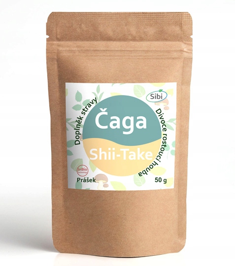 CZAGA & SHIITAKE: GRZYBOWY PROSZEK SUPLEMENT DIETY
