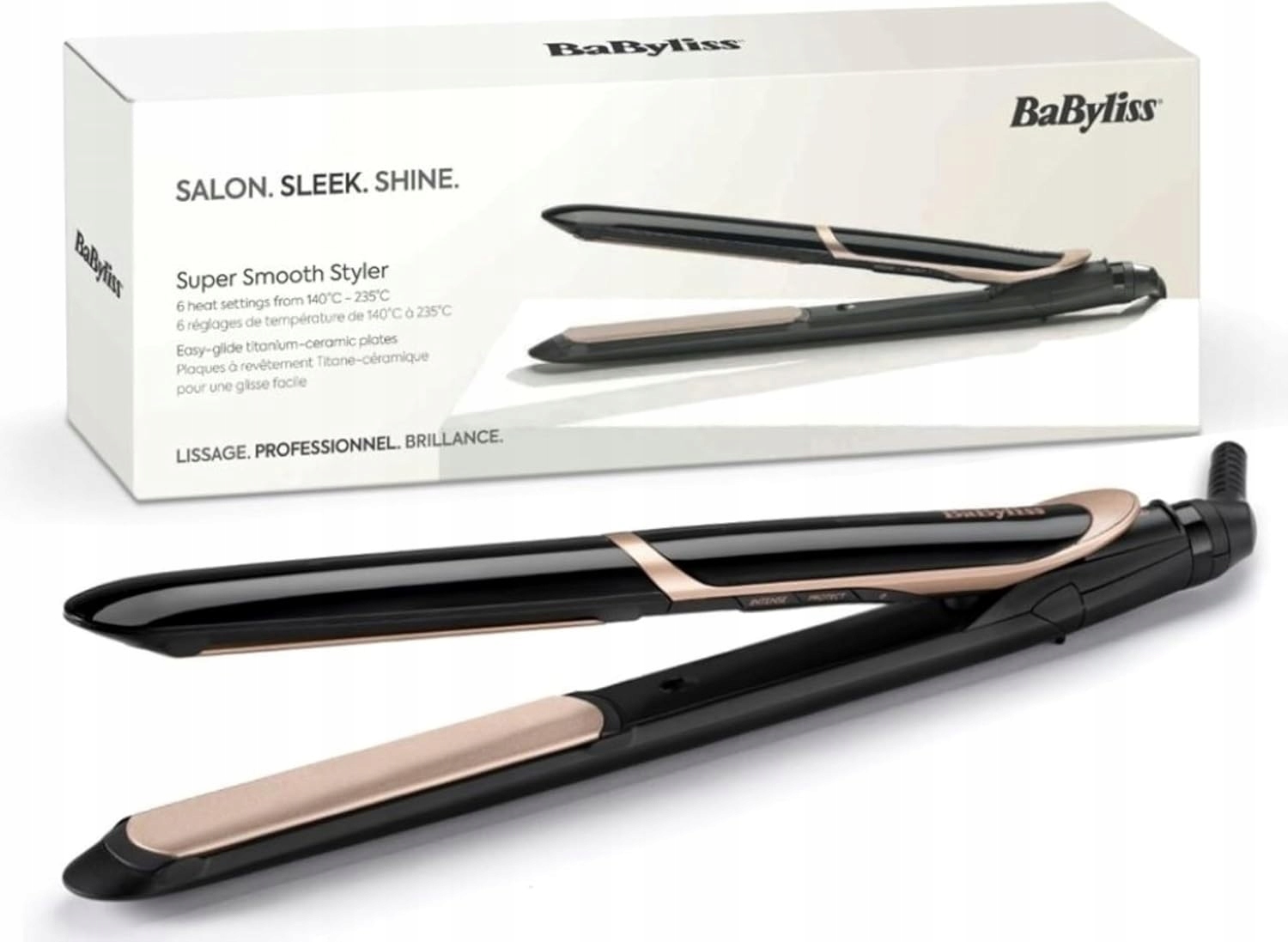 Prostownica do włosów Babyliss ST393E ceramiczne płytki z jonizacją etui