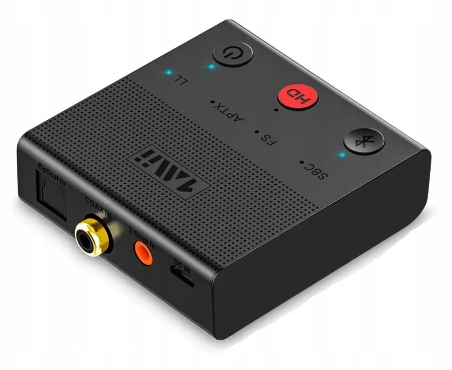 Bluetooth vysílač B02 5.0 1Mii aptX Toslink Rca 50 m Originální