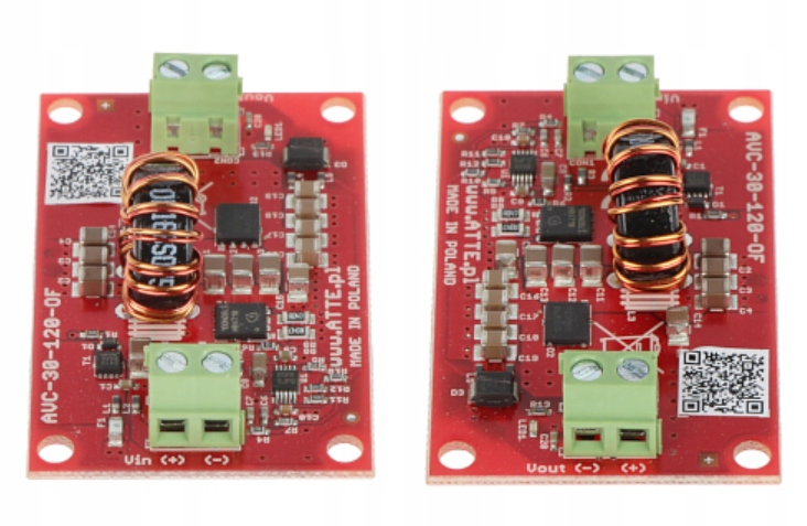 Modul typu AVC-30-120-OF_DC měniče