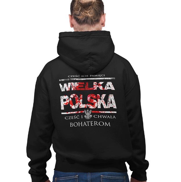 Mikina s kapucí Velké Polsko vel. XXL