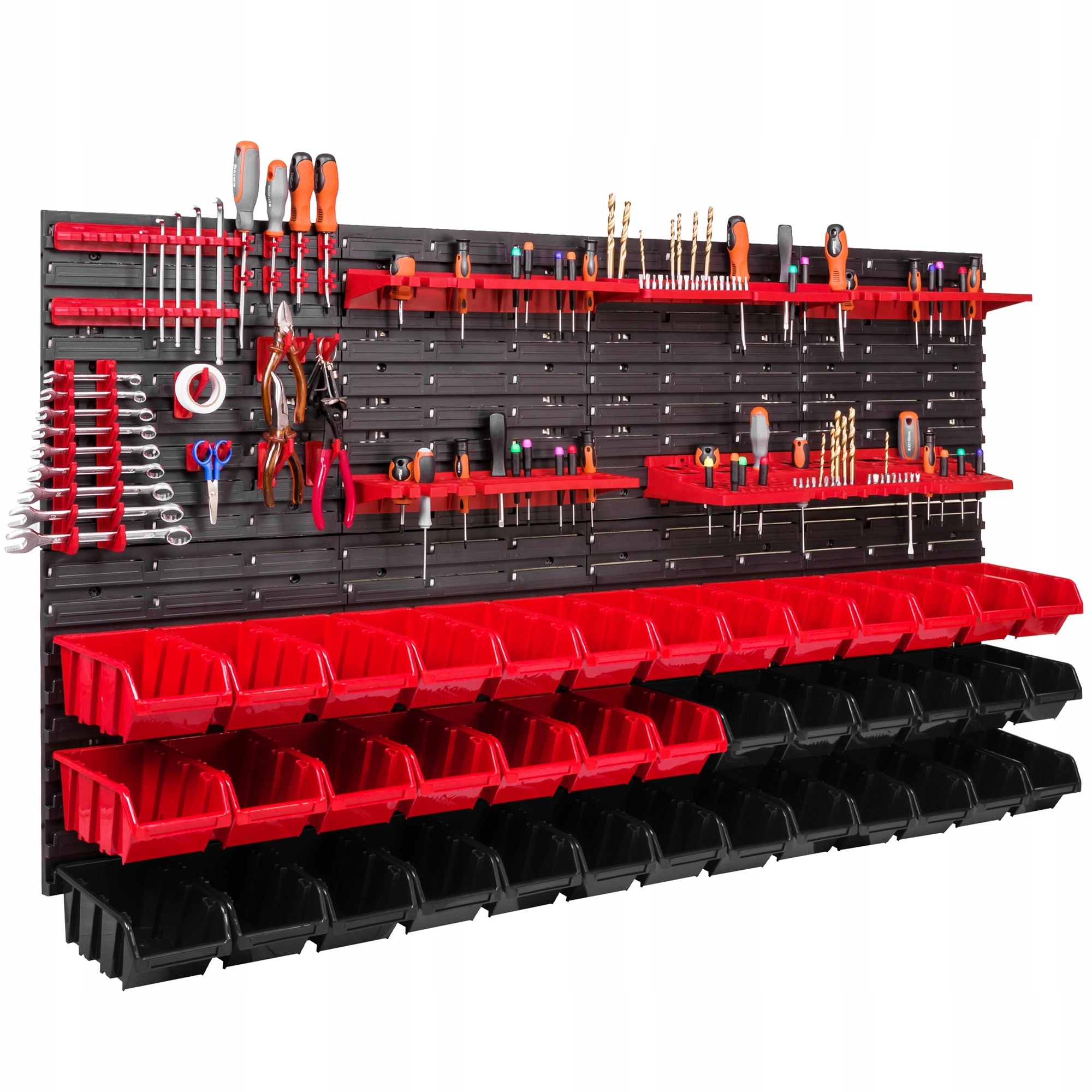 Dílenská tabule na nářadí 156 x 78 cm, stěna