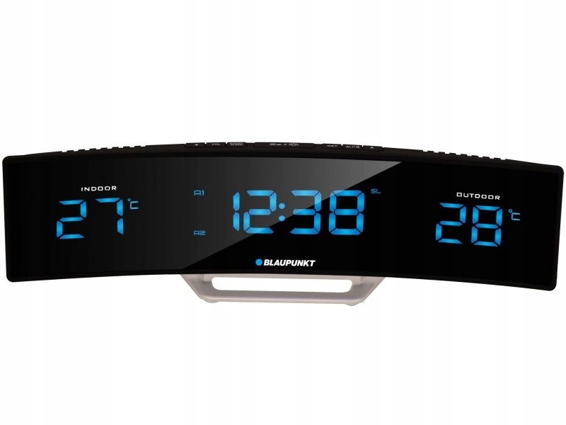 BLAUPUNKT Radiobudzik CR12BK FM Alarm Temperatura
