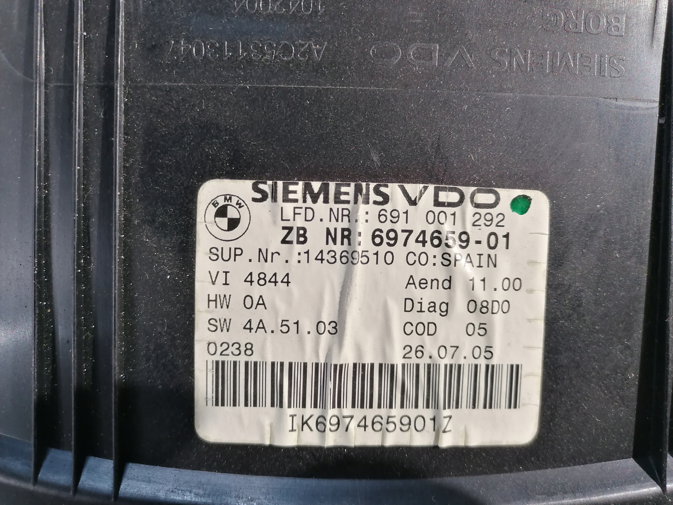 BMW 3 E90 E91 dials dials