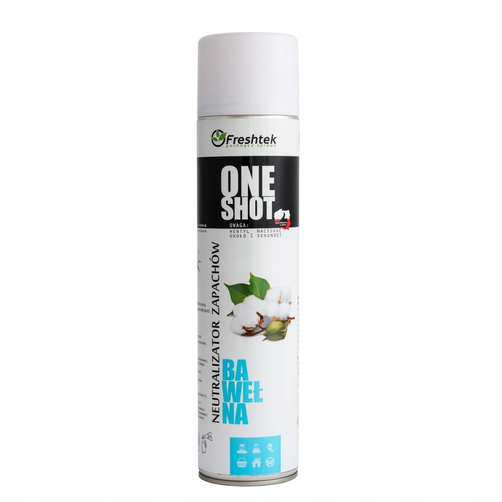 

Neutralizator Zapachów Freshtek One Shot Bawełna