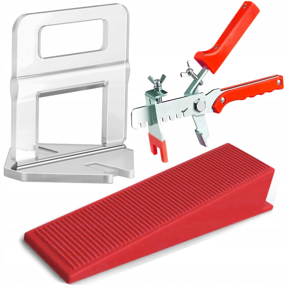 DUŻY ZESTAW 500 KLIPSÓW + 100 KLINÓW 2mm + SZCZYPCE Koanni