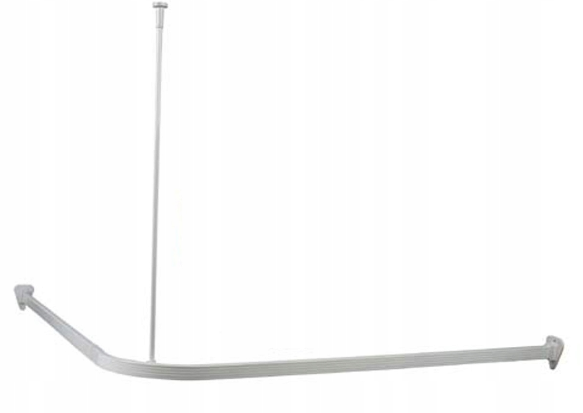 NAROŻNY SUFITOWY DRĄŻEK PRYSZNICOWY VINKEL 90x90cm