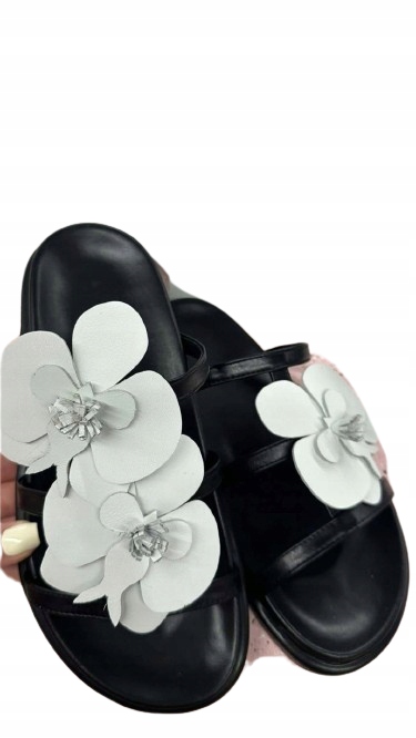 Nazouváky Orchid La Milla 37 Černobílá