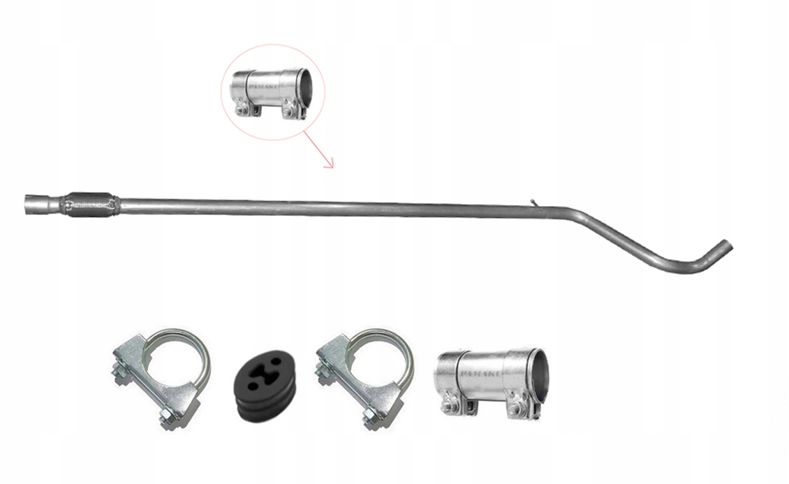 Fiat Panda II 1.1 1.2 (2003-2013) Trubka