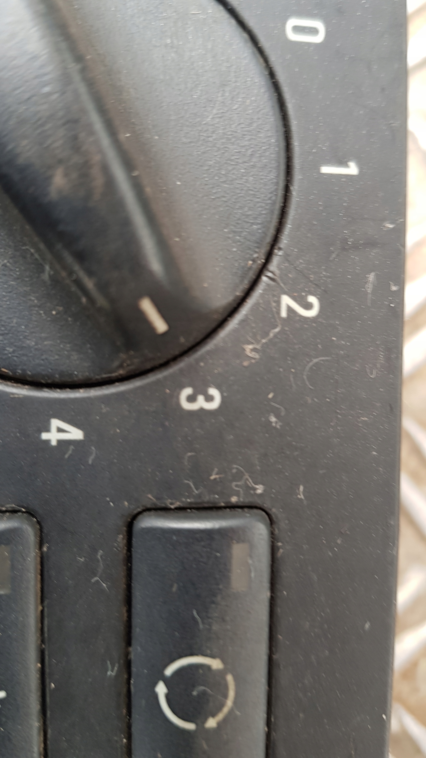BMW E46 Bouton Unite commande clima 6905632