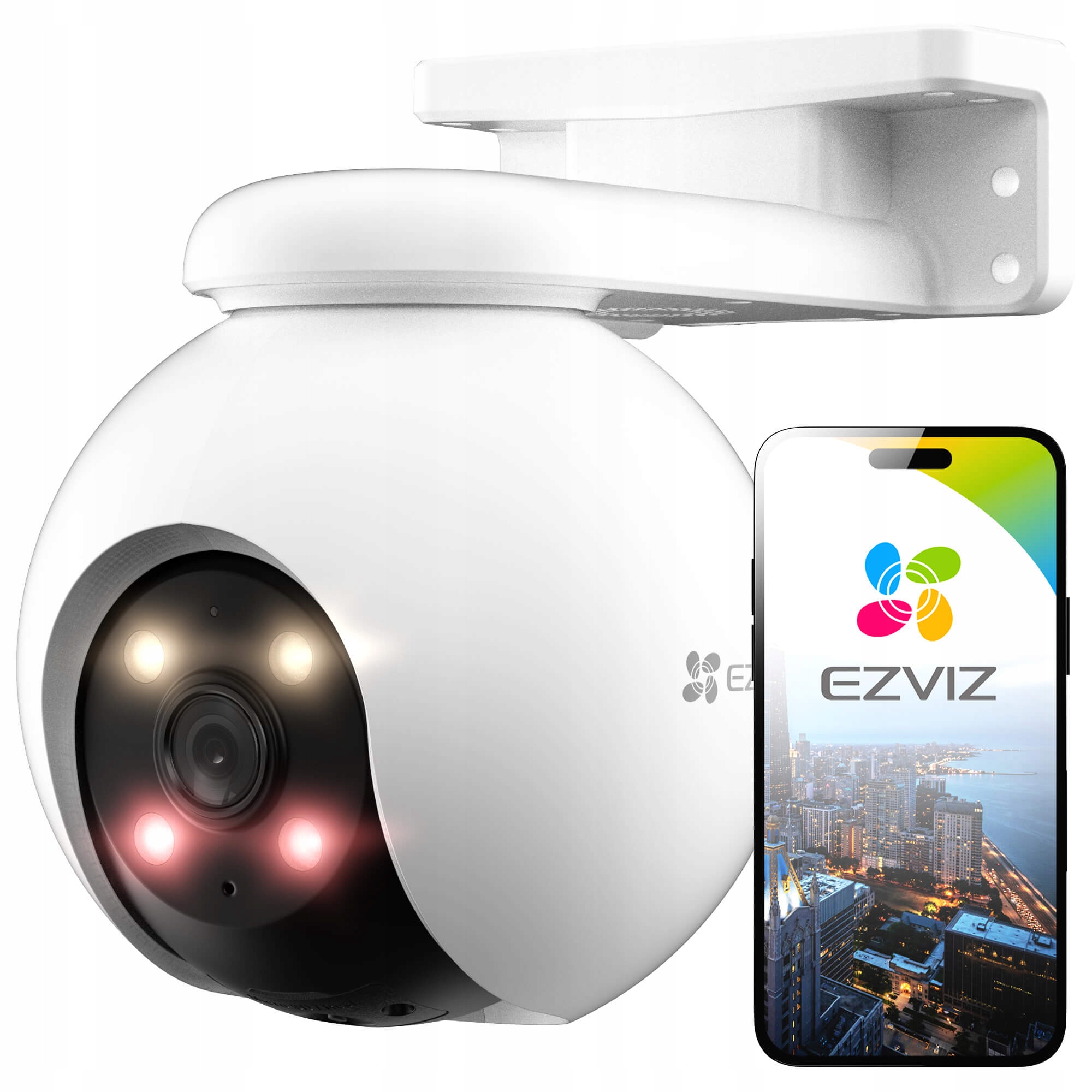 WiFi otočná kamera Ezviz H8 Pro 3k 5Mpx Inteligentná detekcia sledovania
