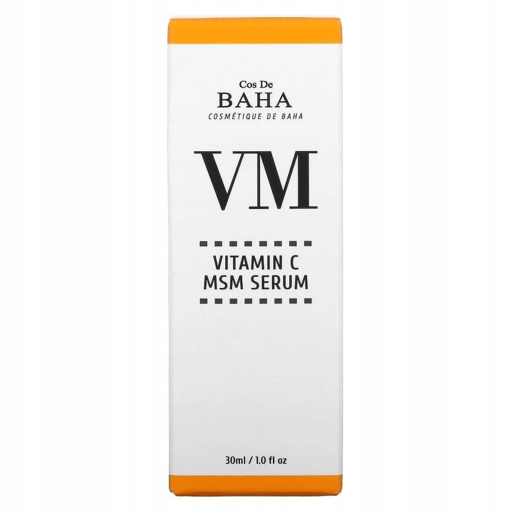 COS DE BAHA - Vitamin C MSM Serum, 30ml rozjaśniające serum do twarzy — 4