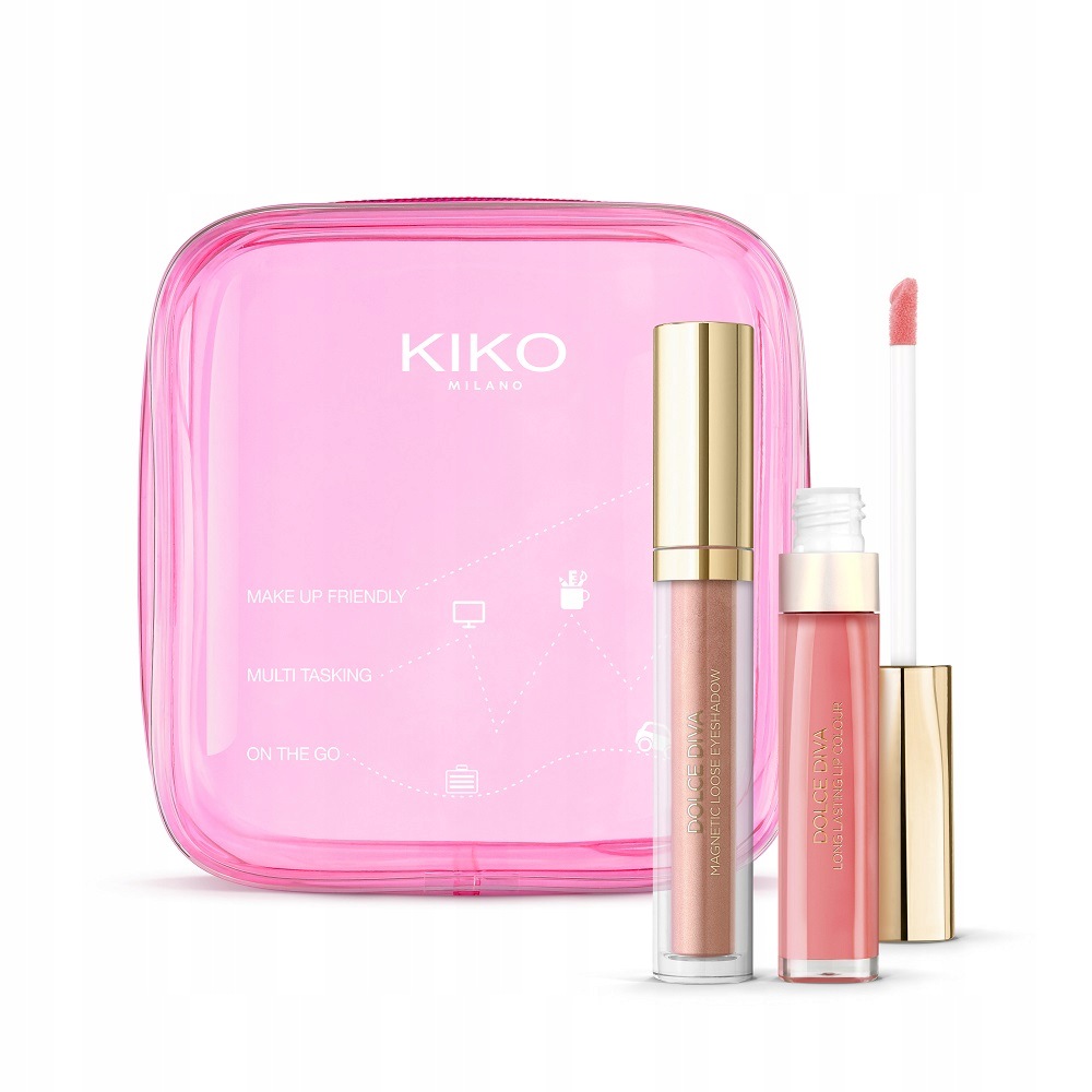 Kiko Milano Eyes & Lips Sada Rtěnka Krémový stín na oční víčka