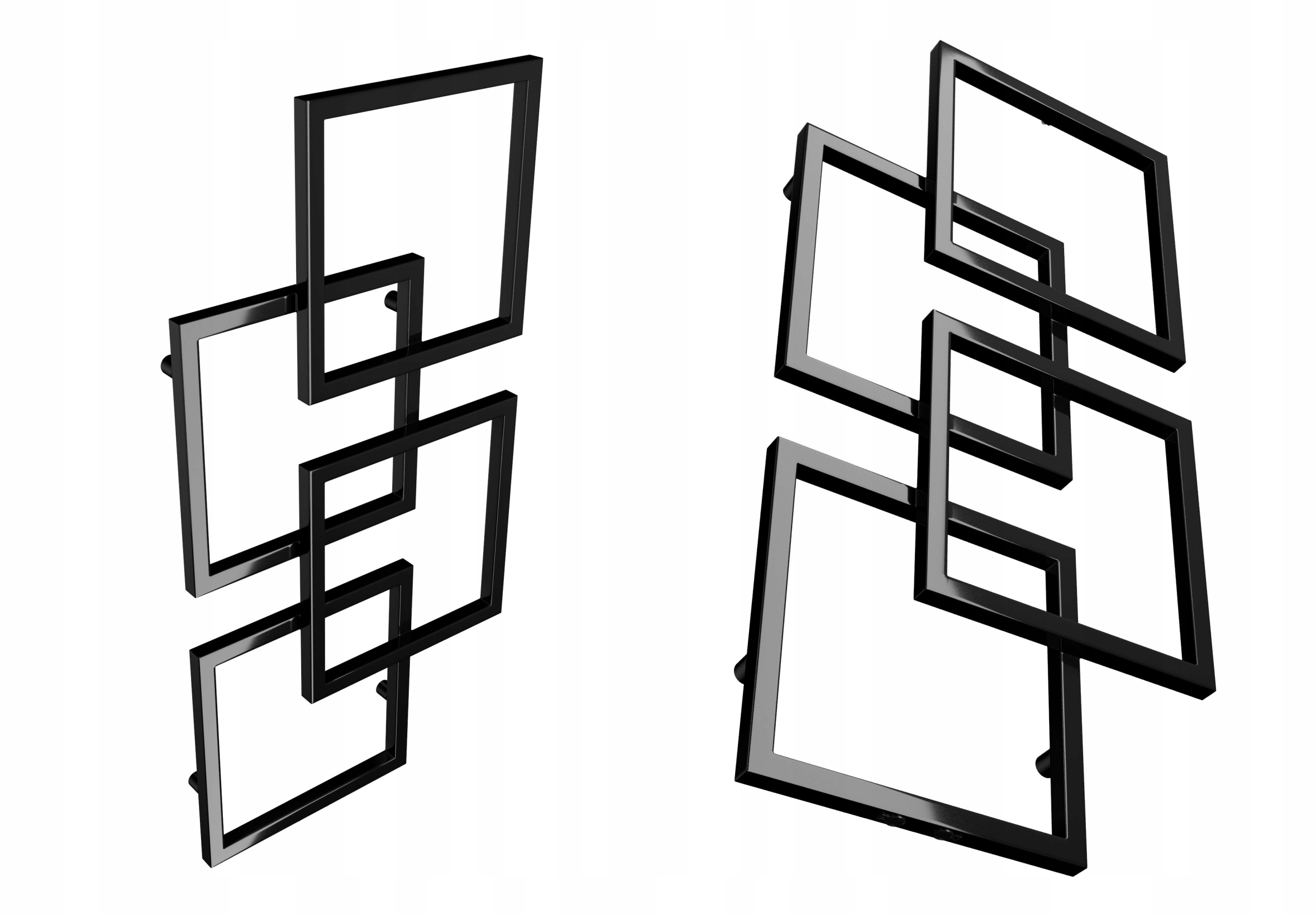 Dekorativní Radiátor Do C.o 1280/660 Černý Lesk