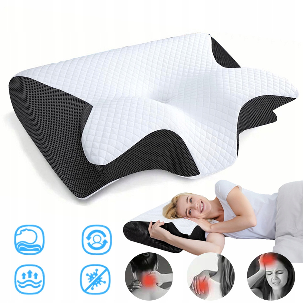 Ergonomiczna Poduszka, Poduszka Ortopedyczna Z Pianki Z Pamięcią Kształtu
