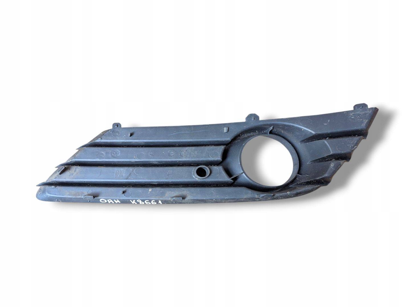 side grid of a bumper right side Opel Astra H 2005 13126026