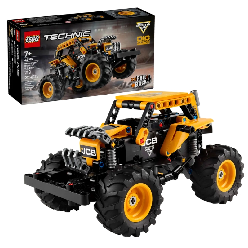 Lego Technic 42199 Monster Jam Digatron S Navíjecím Motorem 218EL. 7+