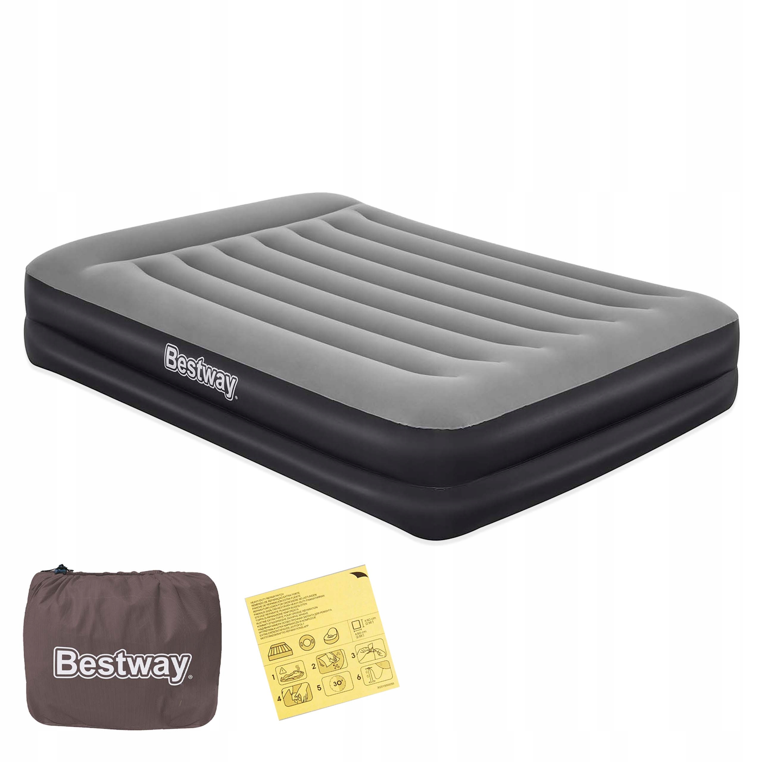 Matrace Nafukovací Postel 2 Os 203 x 152 x 46 CM Velurová Tritech Bestway 67403