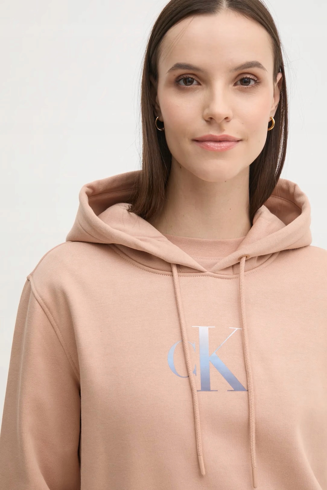 Mikina růžová mikina Calvin Klein , velikost Xs