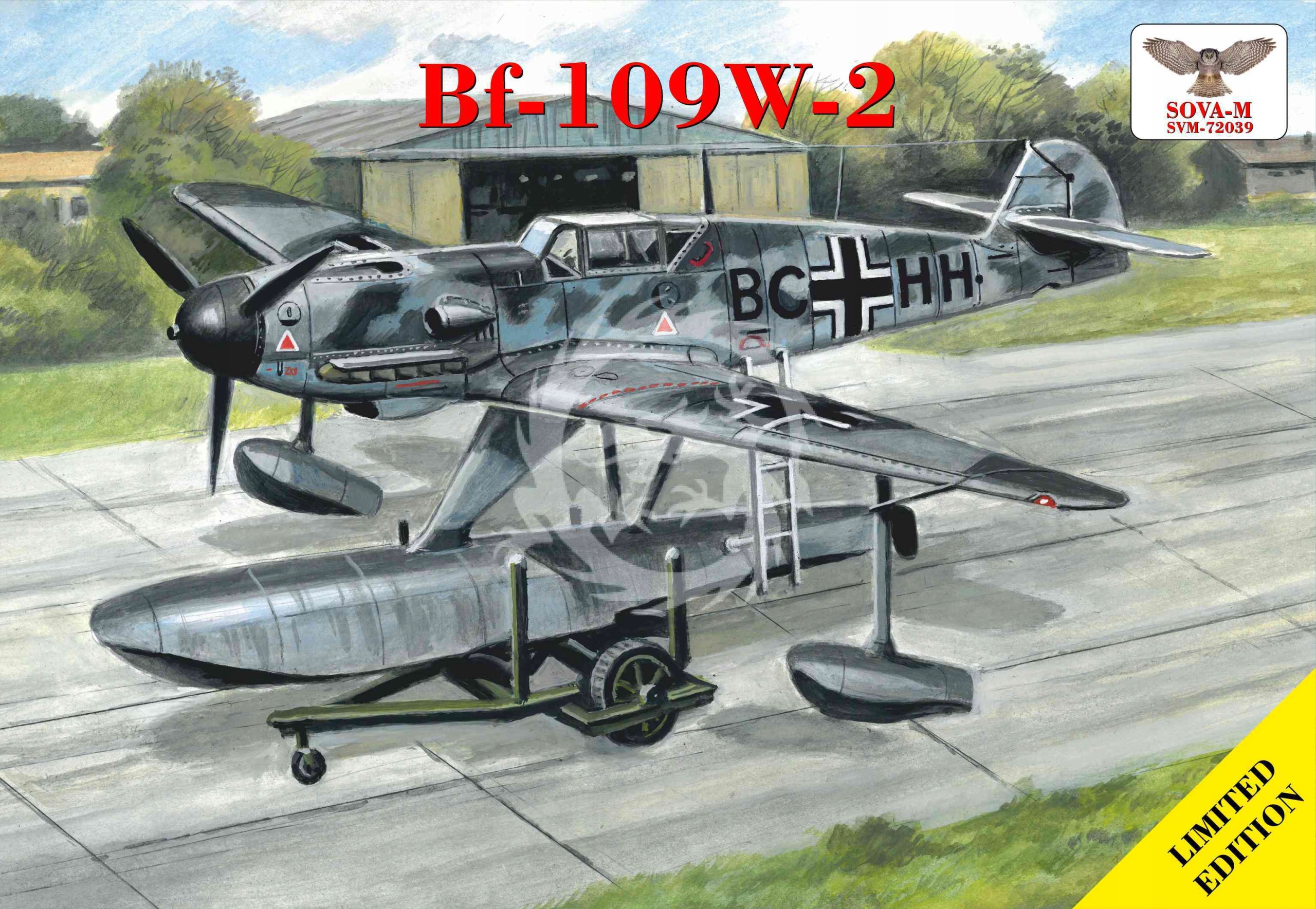Messerschmitt Bf 109W-2 Sova-m SVM-72039 měřítko 1/72