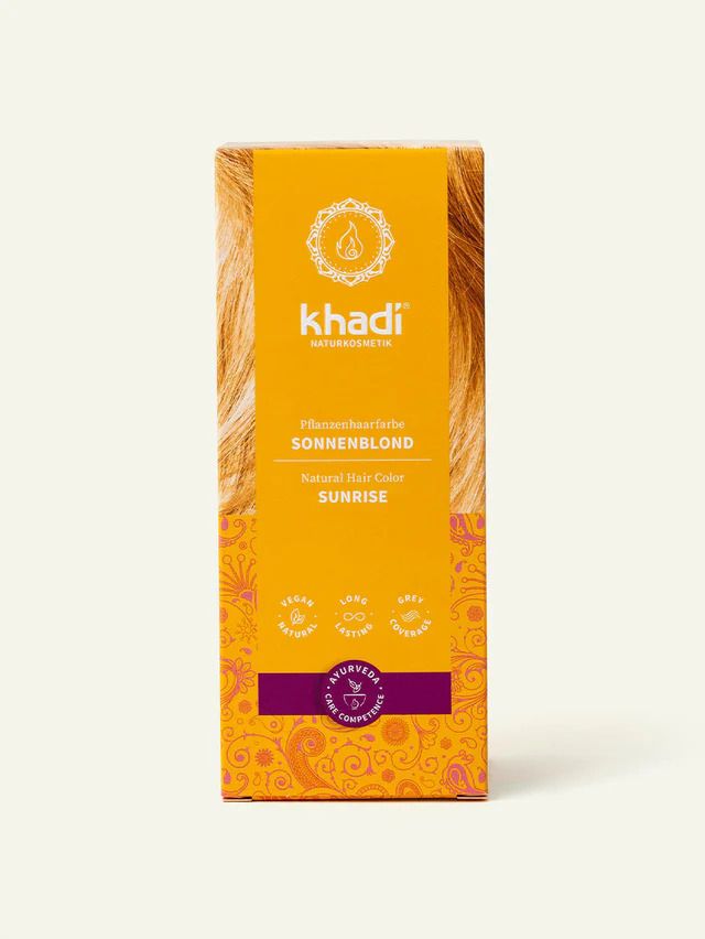 Henna do włosów Słoneczny Blond Khadi