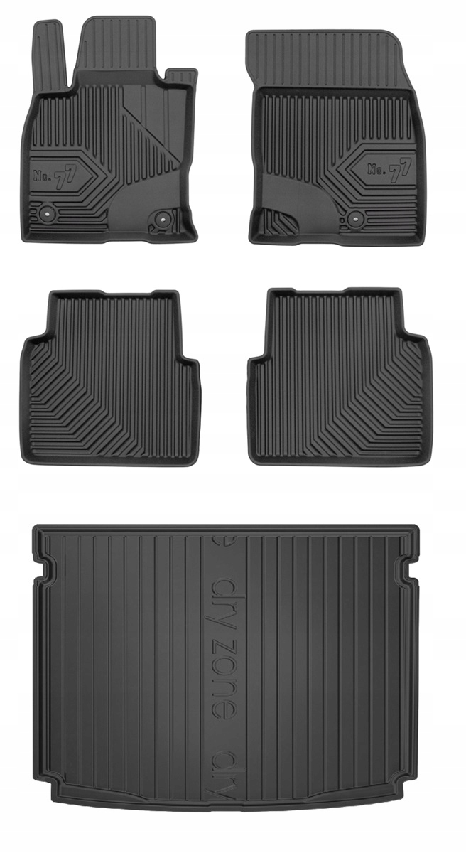 Set 77 Koberce a rohože Ford Kuga 3 od roku 2019
