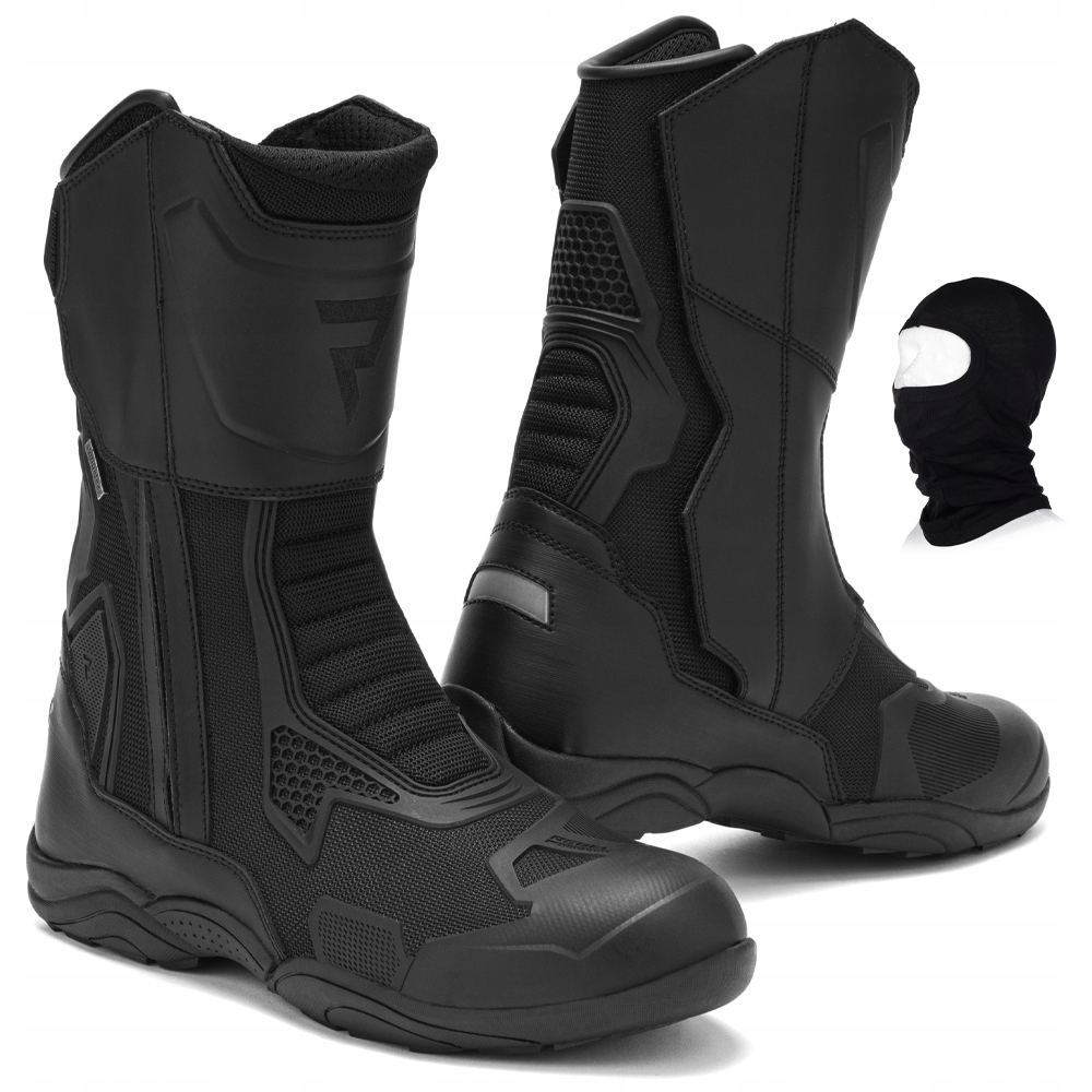Motocyklové Topánky Rebelhorn Range Black Turistické Vetrané Darček