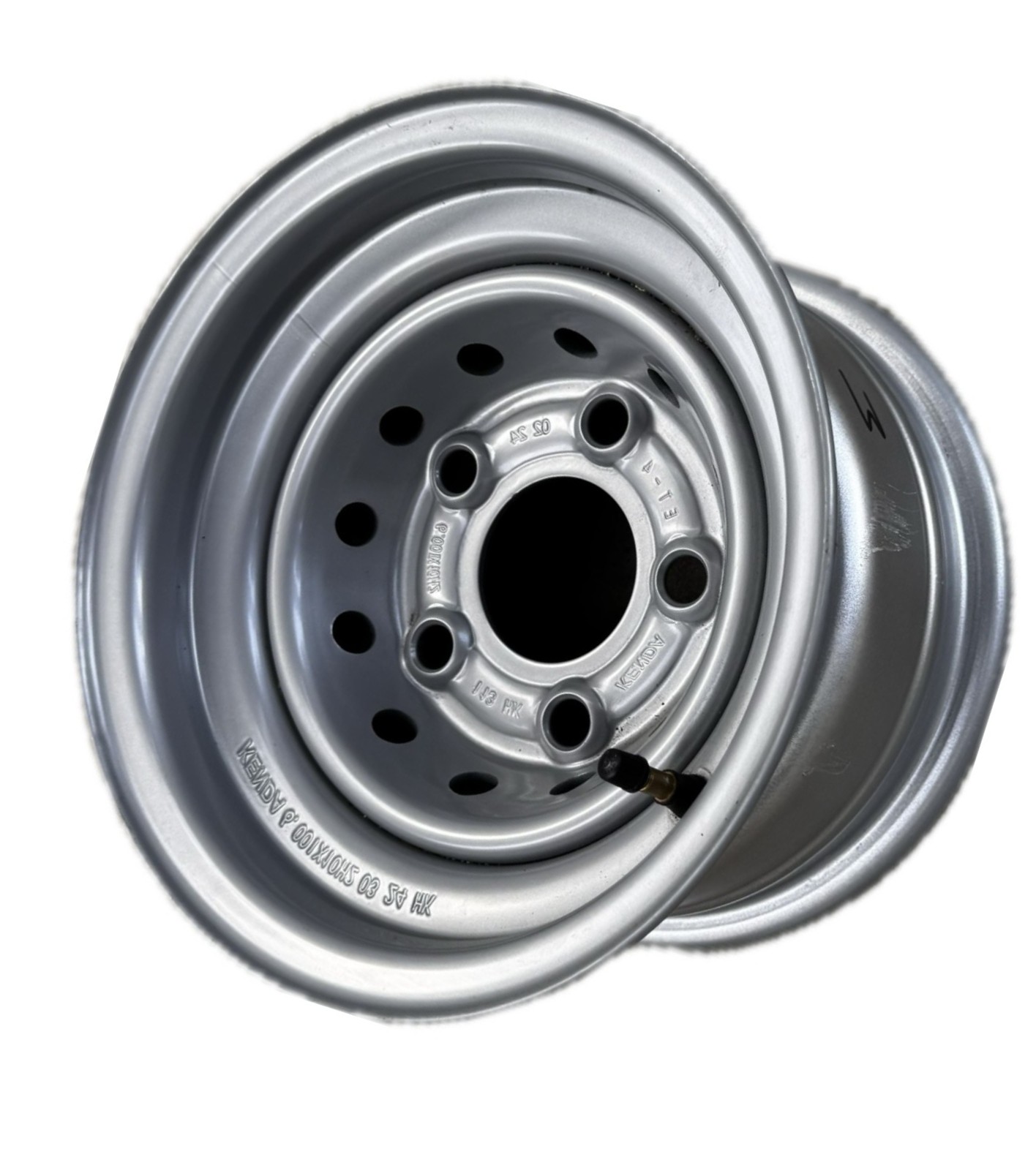 Nový ventilovaný ráfek 10“ 66,5 mm 6J 5x112 ocelový pro odtahové vozy ET-4