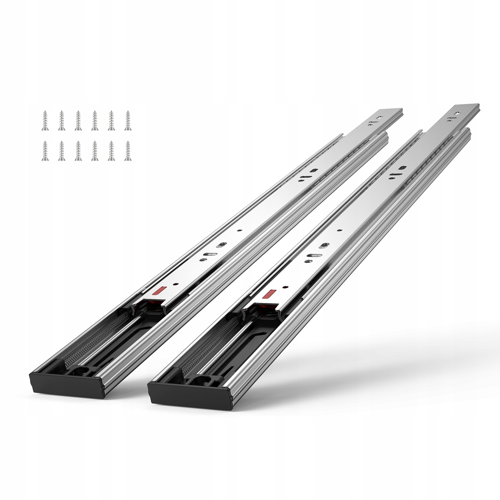 Vodiace Lišty Do Zásuviek Vevor 10 Párov 406.4 MM Silné Guľkové Tiché Soft Close