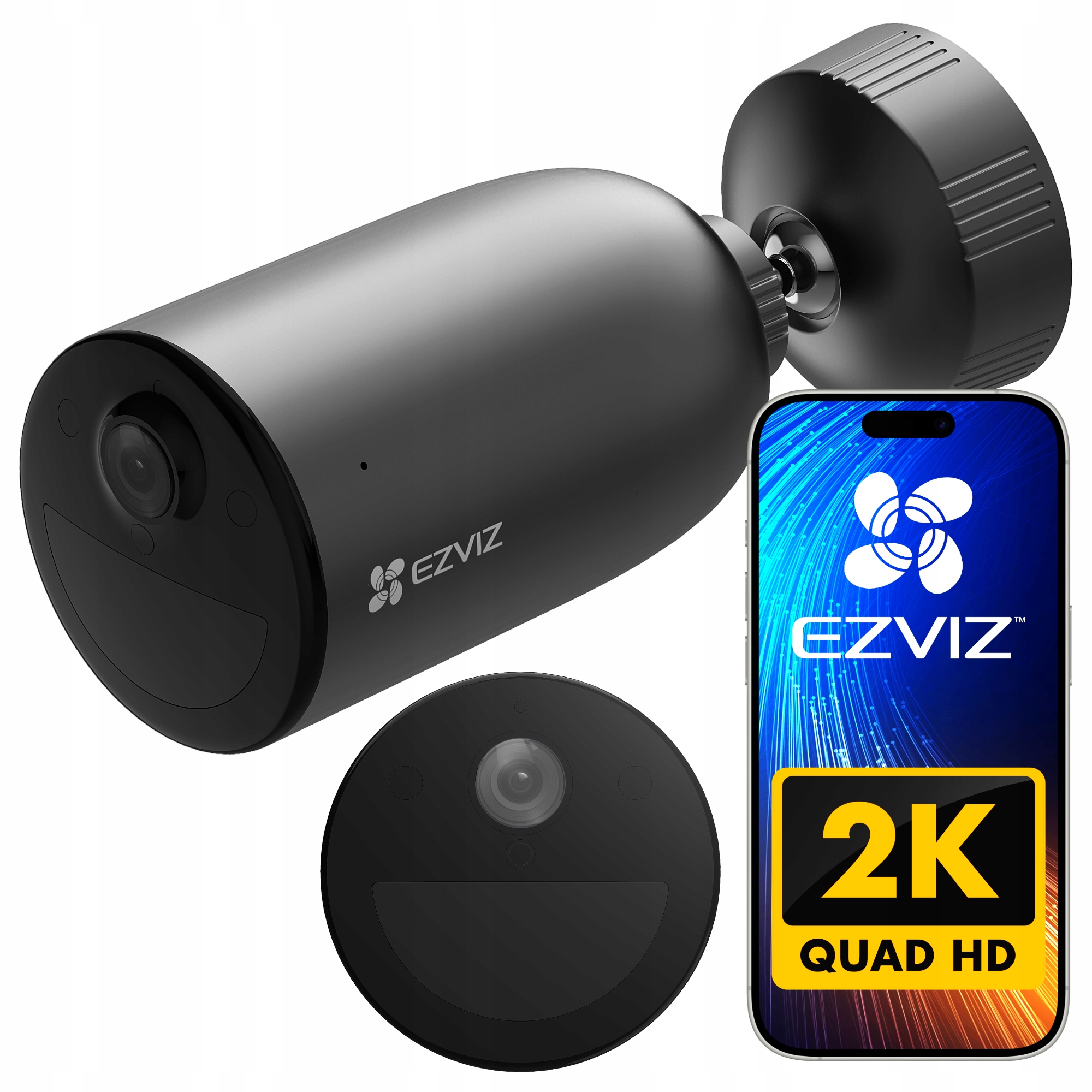 Kamera Ezviz Aplikacja Tubowa EB3 4G 3Mpx IP65 IR15m Color Night Microsd