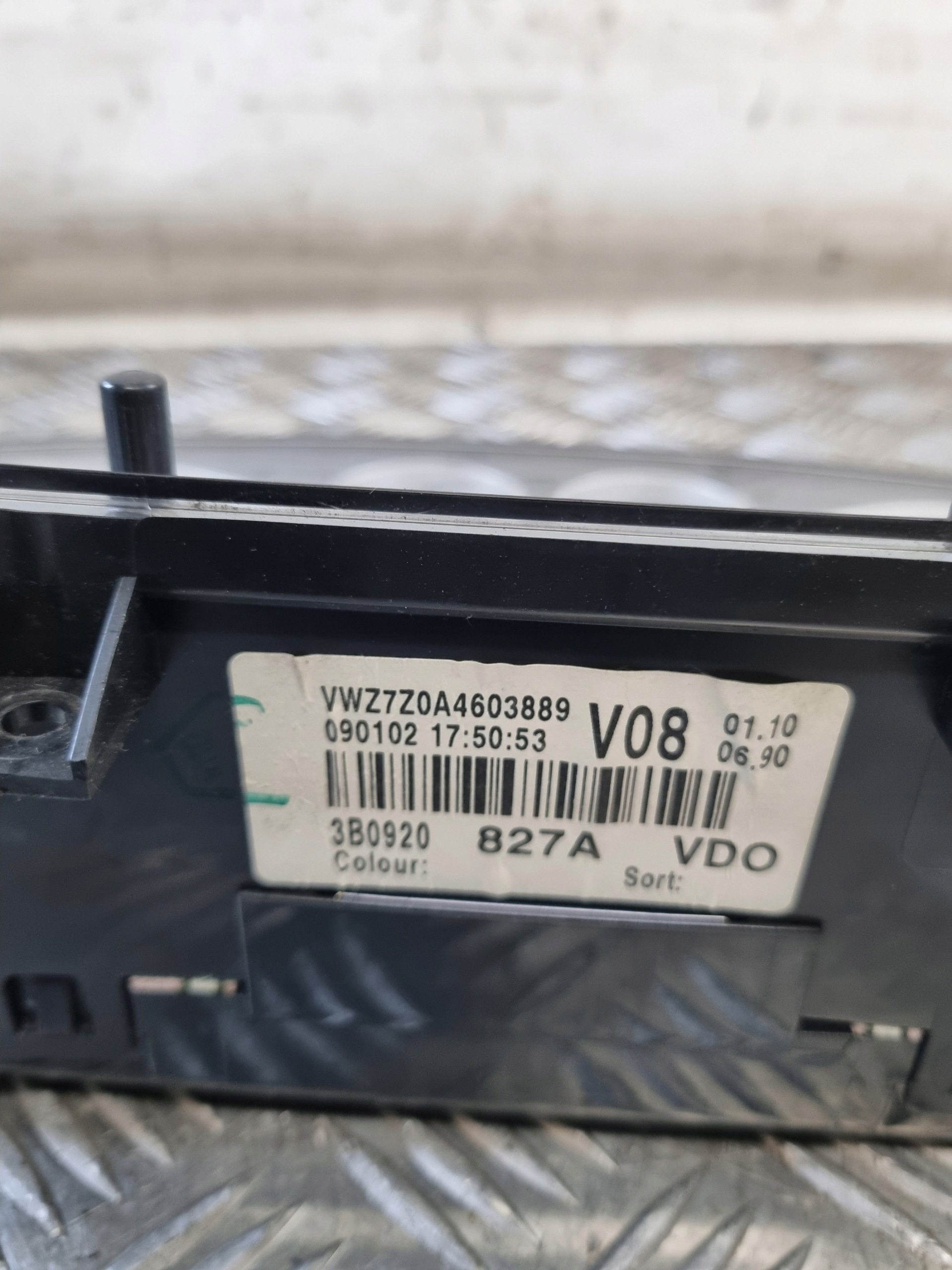 dials VW PASSAT B5 FL 1.9 TDI