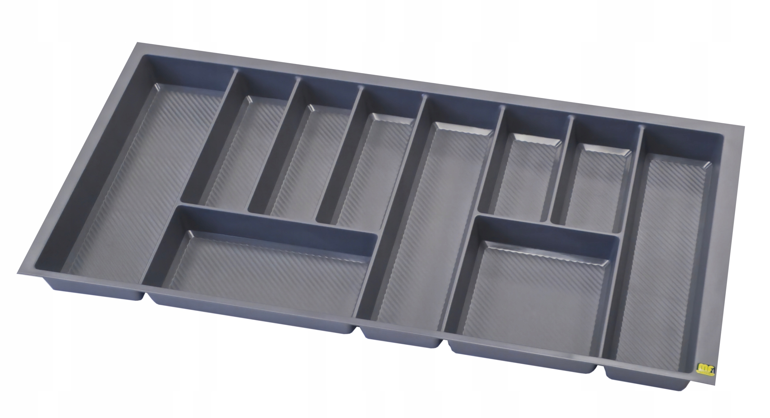Wkład organizer na sztućce do szuflady Blum 90 45cm 816x425 Antracyt