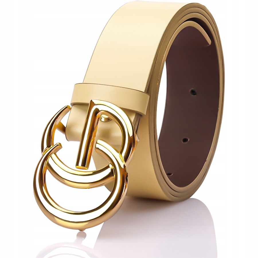 

Pasek Skórzany 115cm Bęzowy Skórzany Damski 115cm