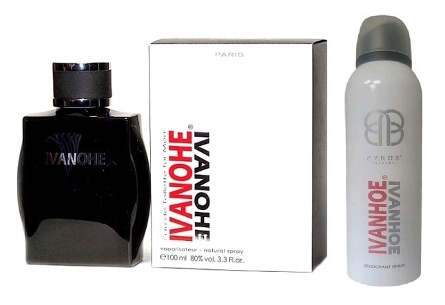 Paris Bleu Ivanhoe Men 100 ml toaletní voda 200 Ml deodorant sprej