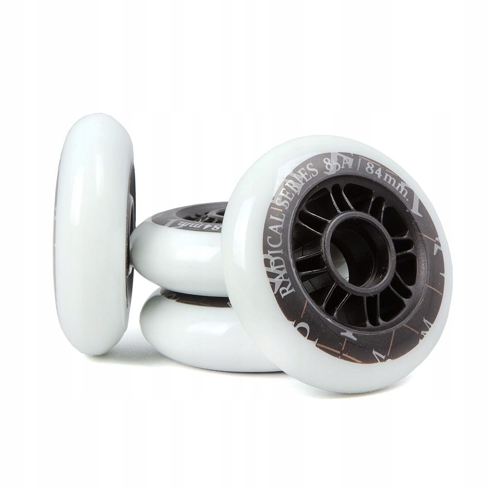 Kolečka pro kolečkové brusle Tempish Radical Pu 85A 84 mm bílá