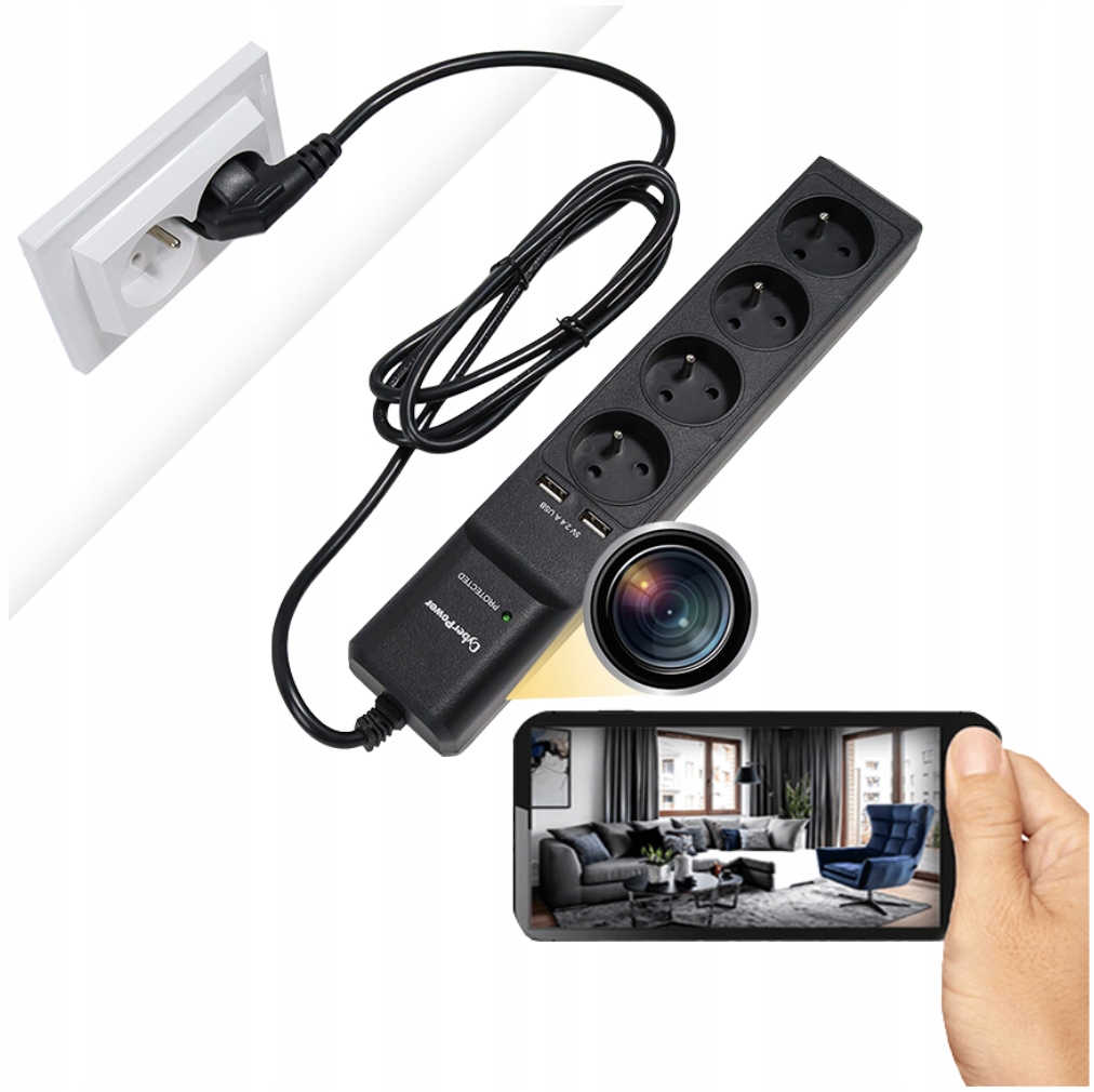 Skrytá Mini Špionážní Kamera G25 Wifi Dlouhá Doba Provozu 128 Gb