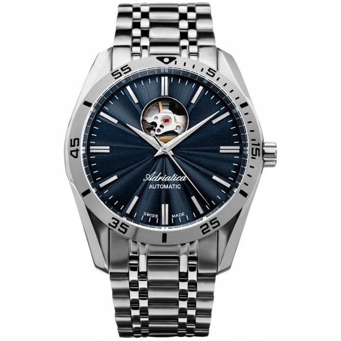 Automatické pánské hodinky Adriatica s Open Heart A8202.5115AO