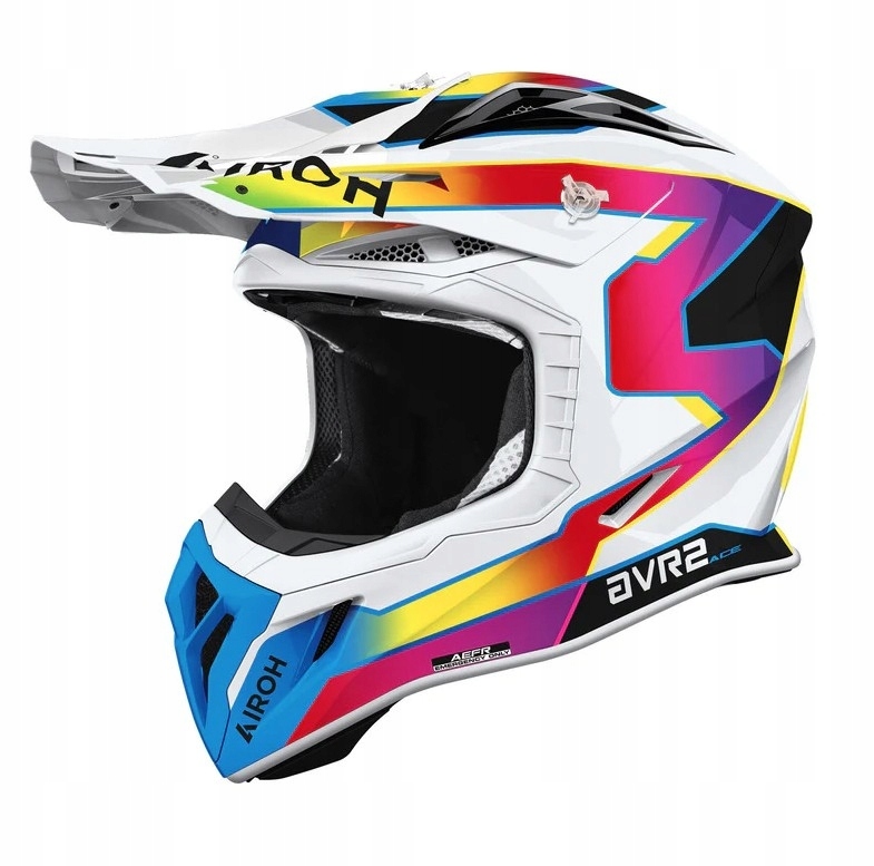 Airoh Prilba Cross Enduro Atv Štvorkolka Aviator Ace 2 Sunrise Gloss Farba Ni