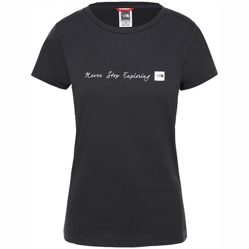 Koszulka The North Face W Nse Tee Damska Czarny Xs