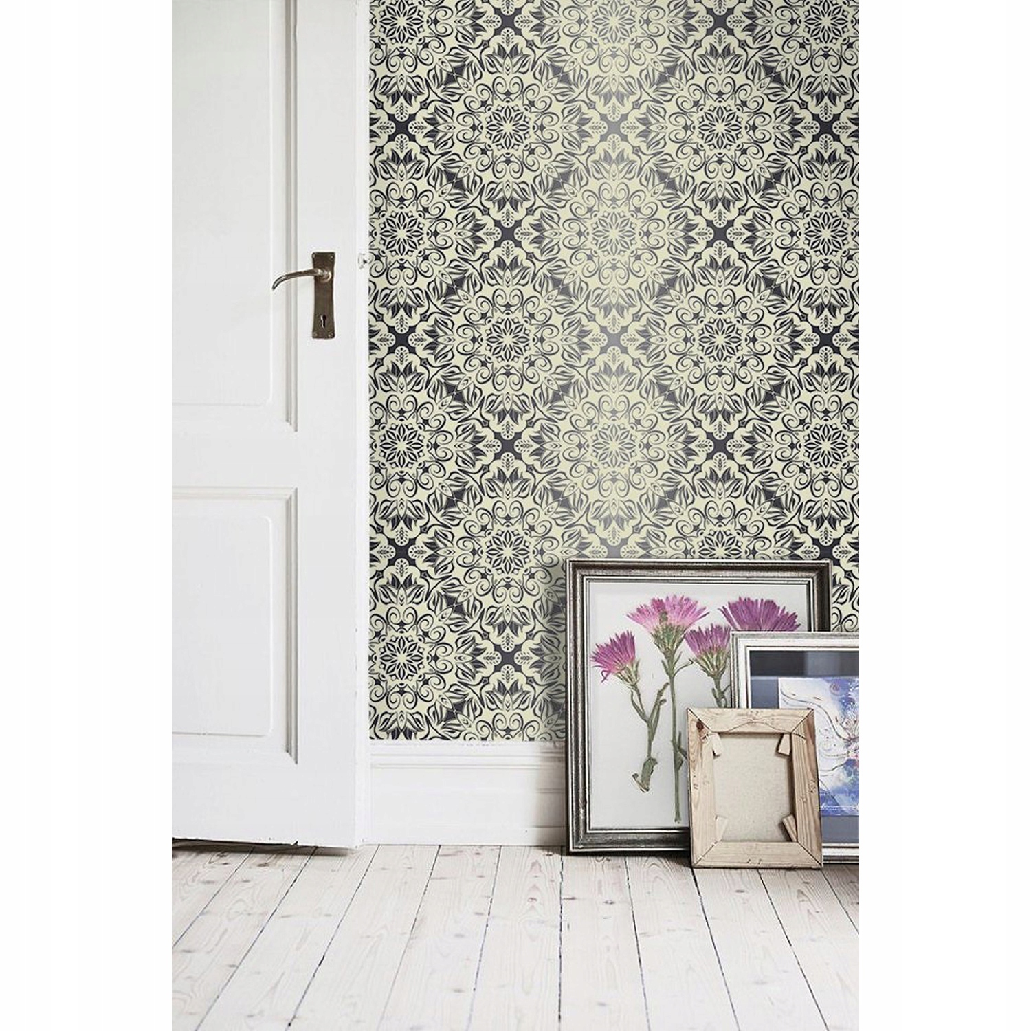 

Flizelina tapeta Królewski kwiatowy wzór 416x254cm