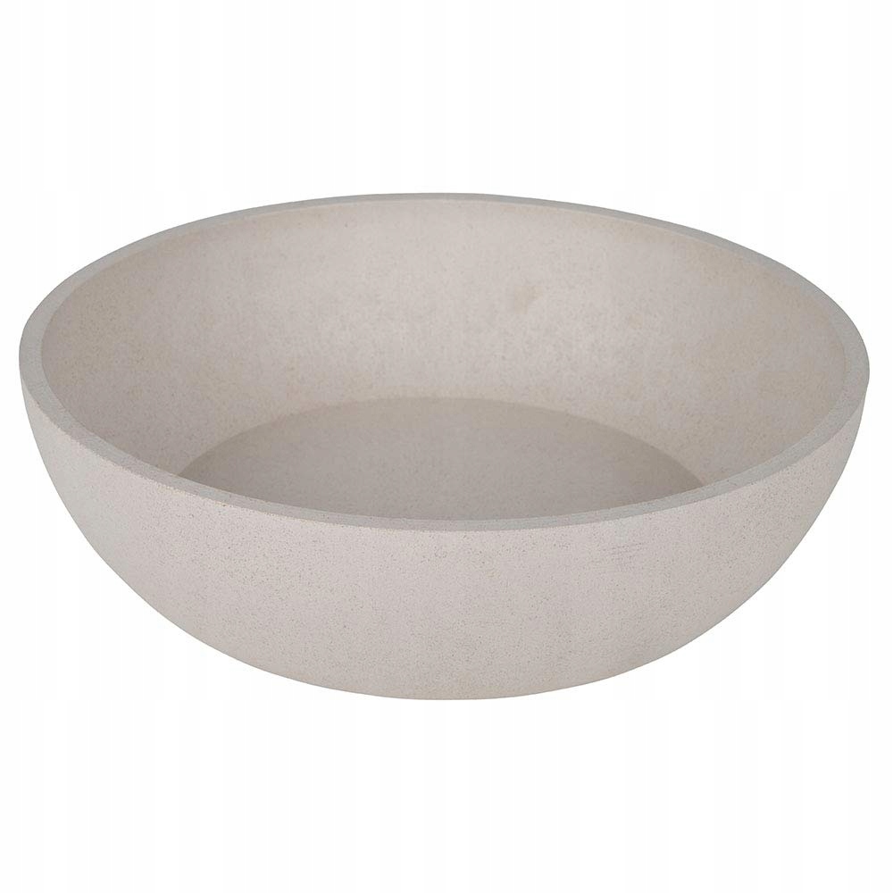 Levně District 70 Miska pro psa z bambusu Merengue velká 1600 ml 21x21x63 cm