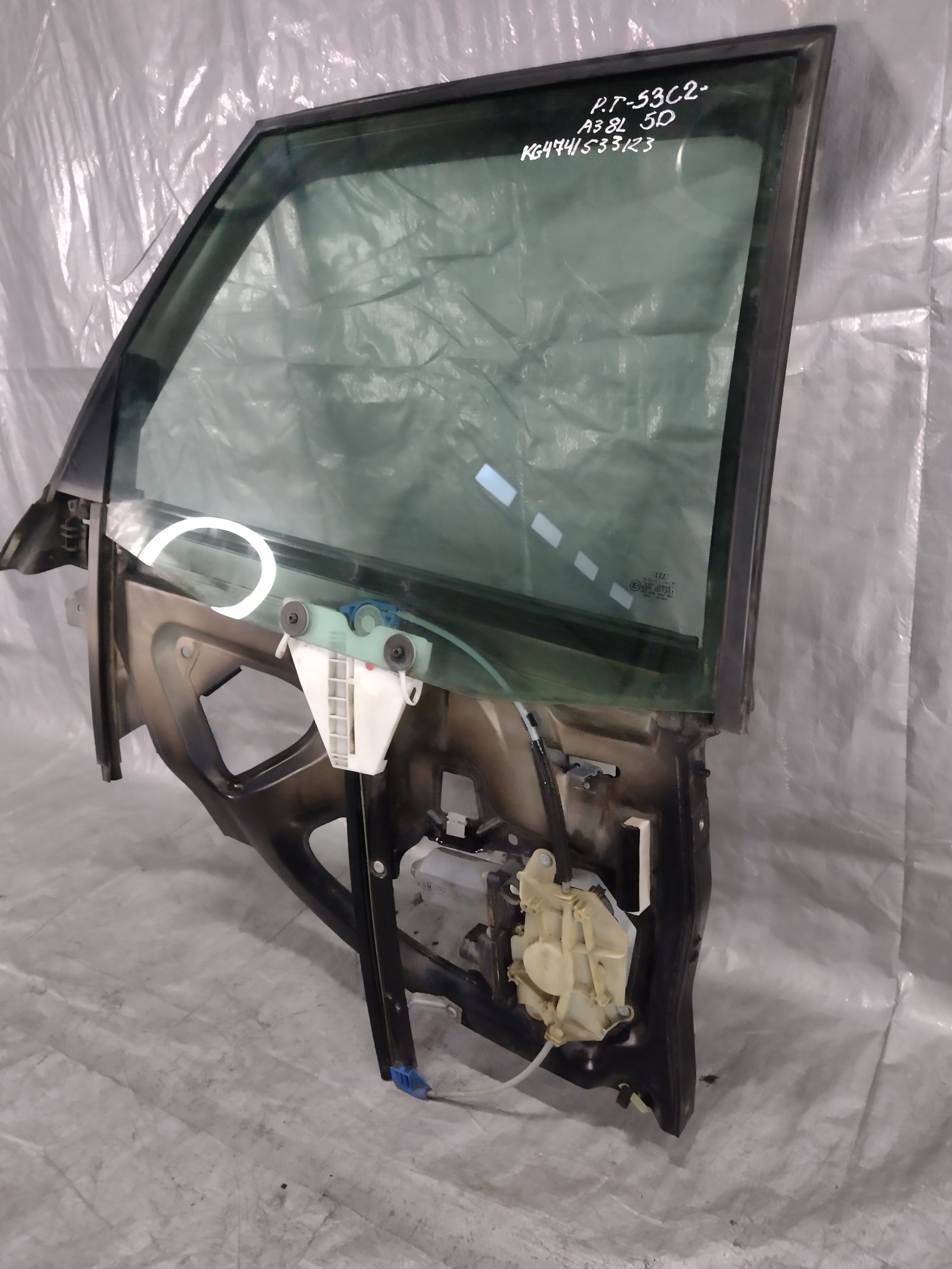 frame, window regulator right rear part Audi A3 8L 5D
