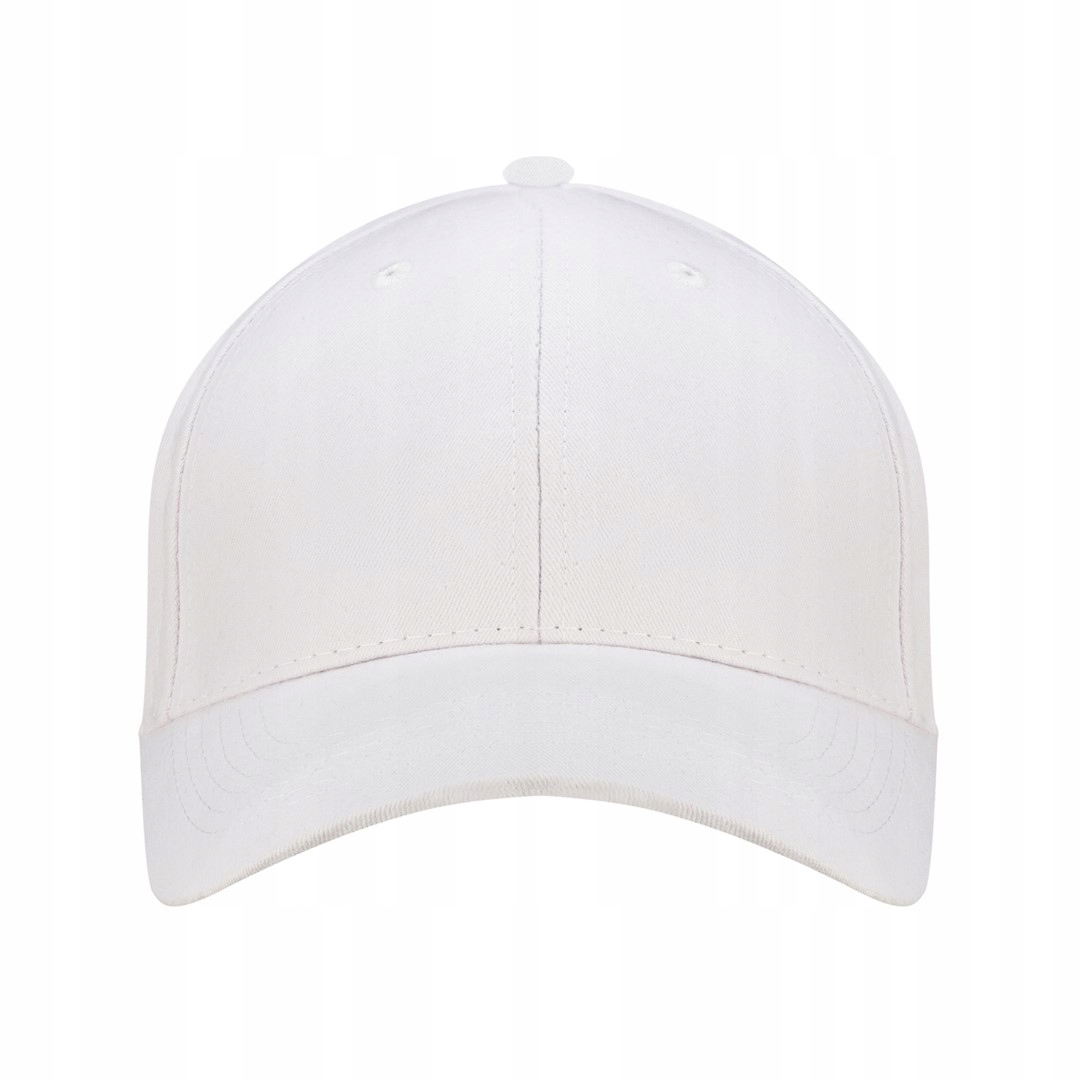 CZAPKA Z DASZKIEM I METALOWYM ZAPIĘCIEM Z WŁASNYM HAFTOWANYM NAPISEM BIAŁA Rodzaj aplikacji z haftem
