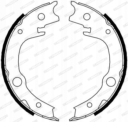 ZESTAW SZCZĘK HAMULCOWYCH, HAMULEC POSTOJOWY Stan opakowania oryginalne