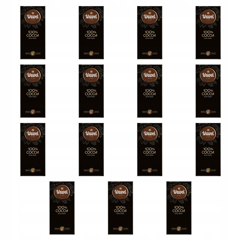 Wawel 100% cocoa Extra hořká 80 g X15
